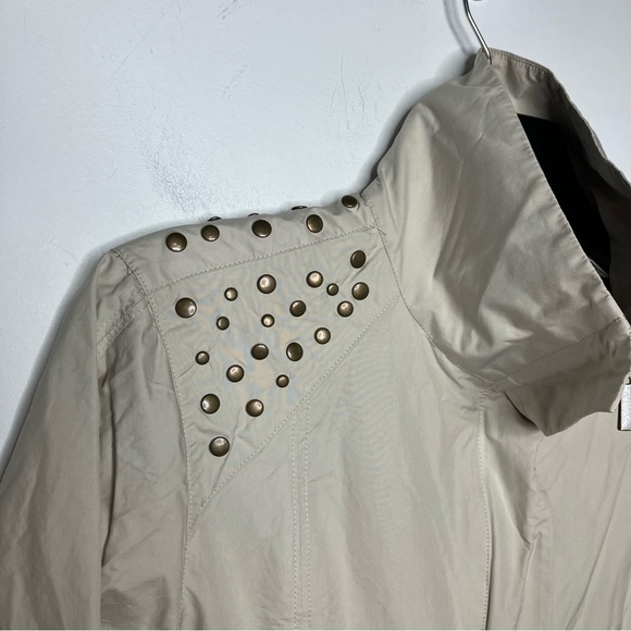 Zenergy by Chico’s lightweight studded jacket size 1 - Picture 2 of 6